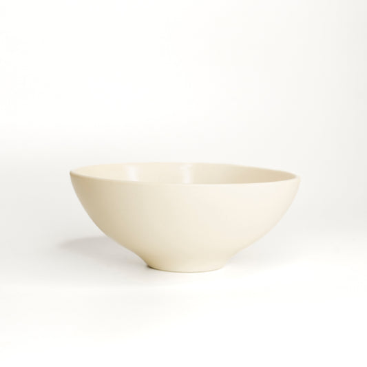 White bowl - matt