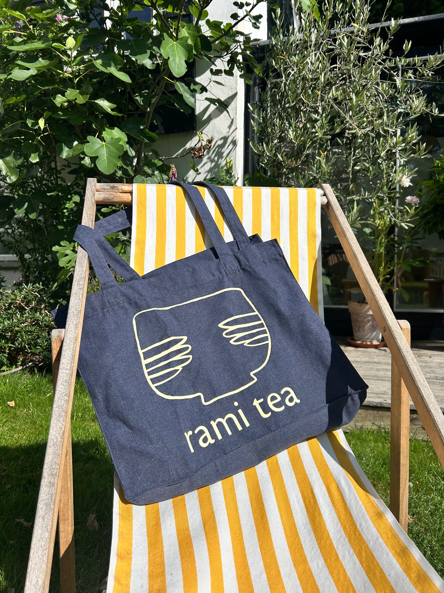 Große rami tea tragetasche