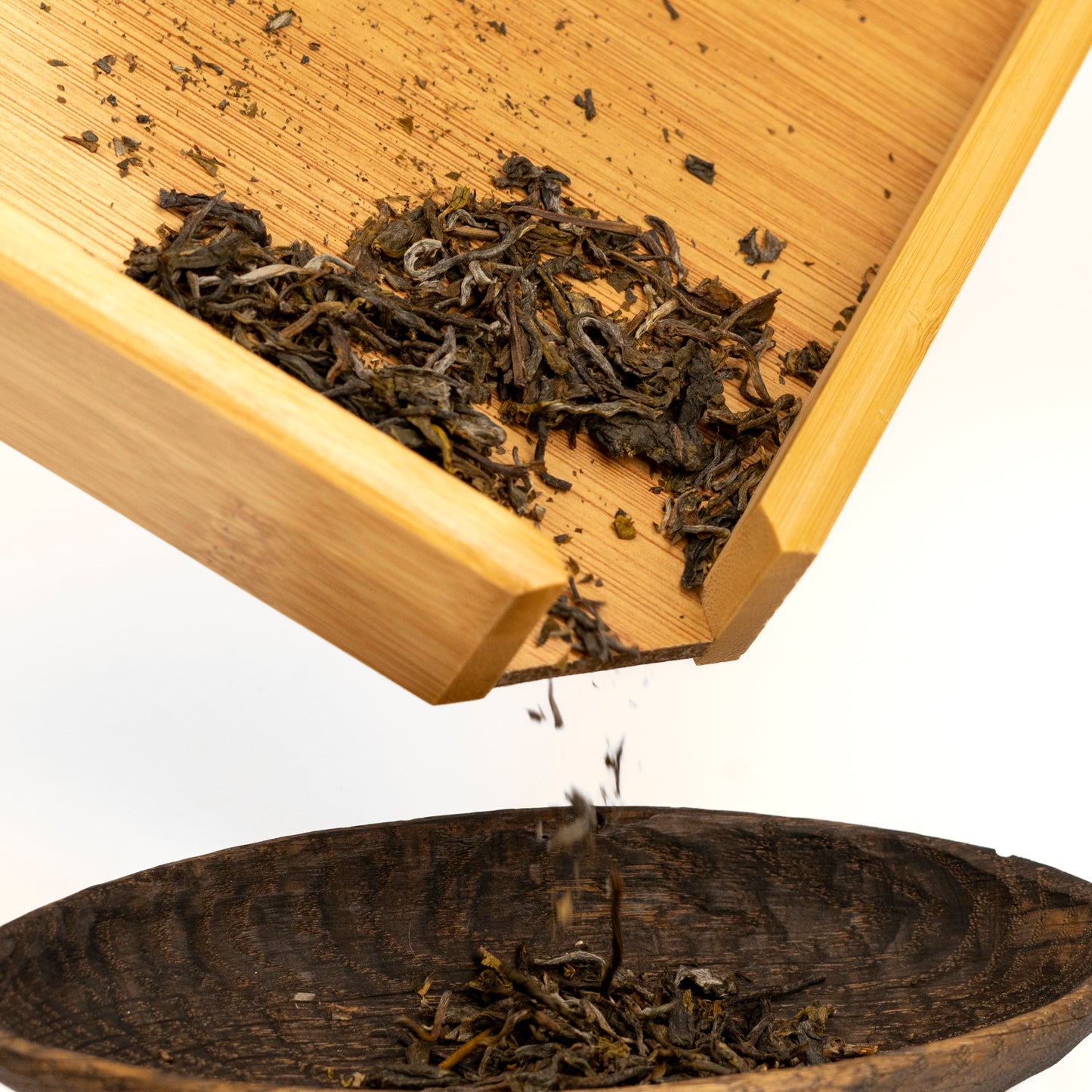 Pu-Erh-Tee-Tablett