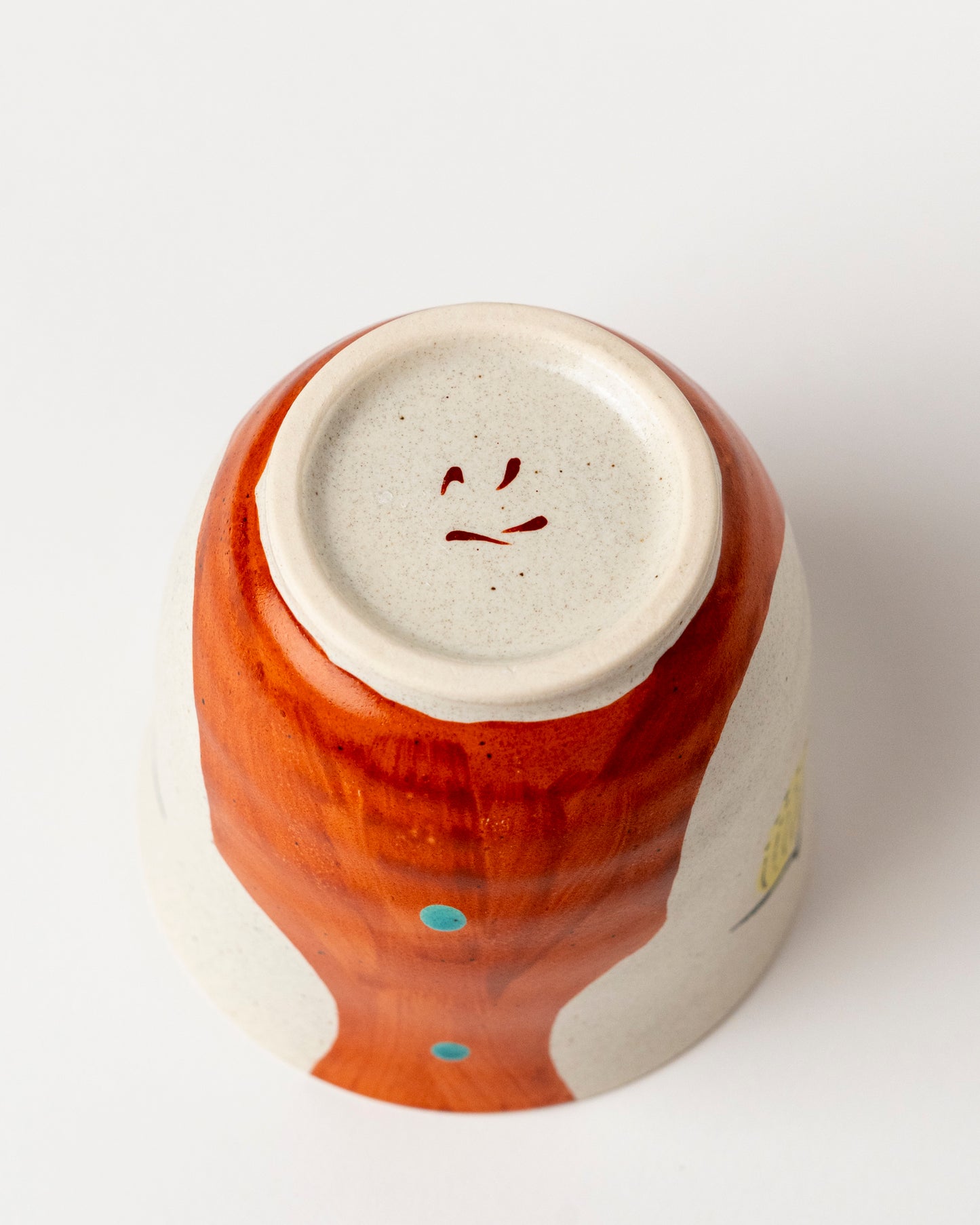 Japanische Mino-Keramik-Teetasse