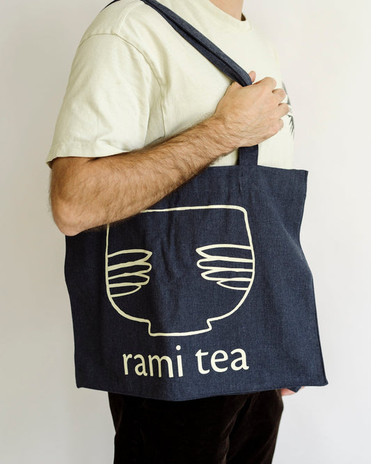 Große rami tea tragetasche