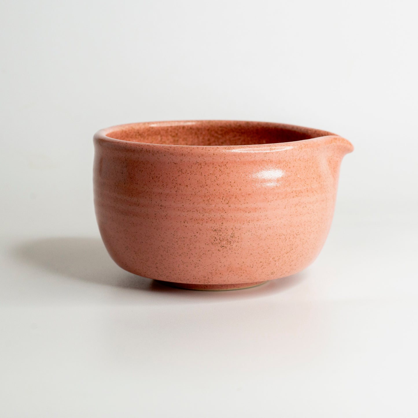 Chawan with spout - French rose