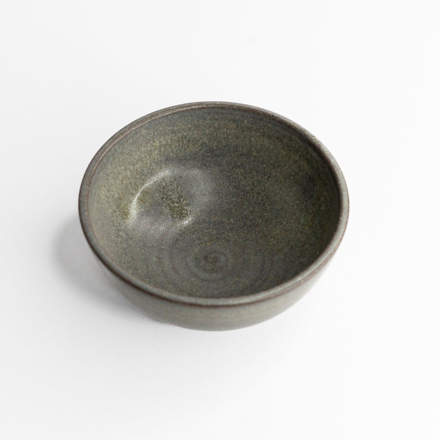 Small grey tea cup