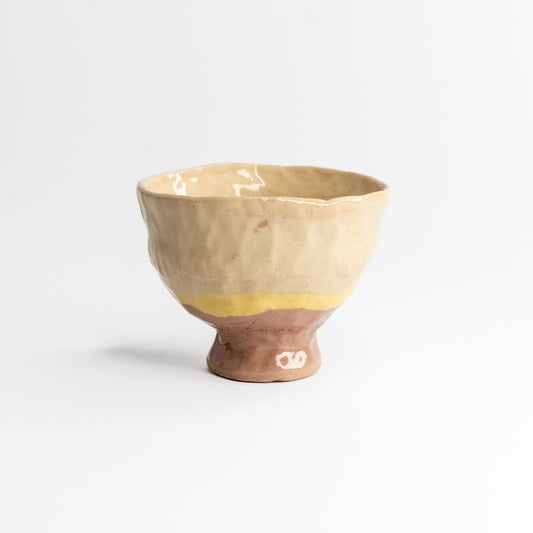 Mixed clay coloured cup