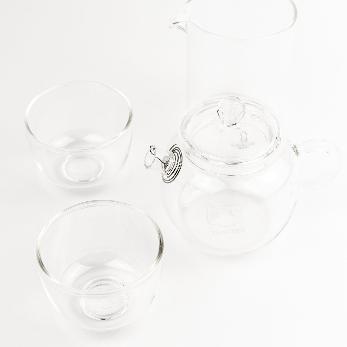 Teegeschirr-Set aus Glas