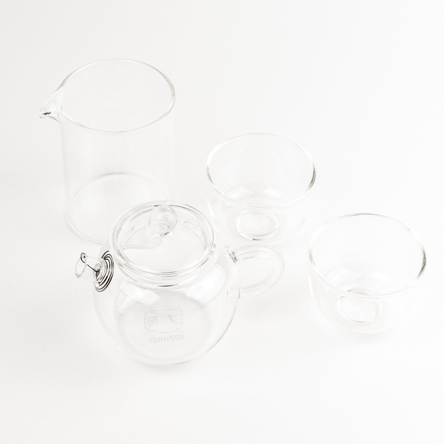 Teegeschirr-Set aus Glas