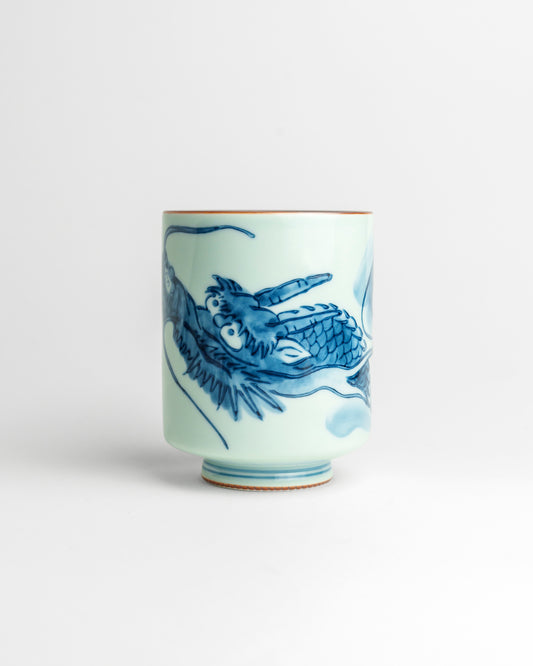 Teebecher Blauer Drachen