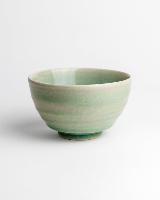 Grüner Chawan Shigaraki