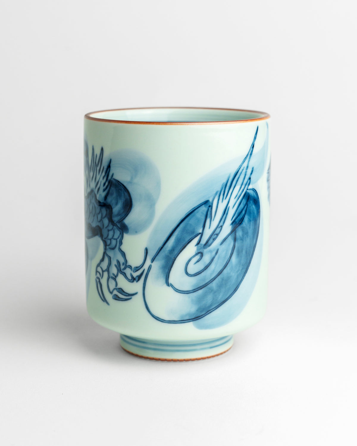 Teebecher Blauer Drachen