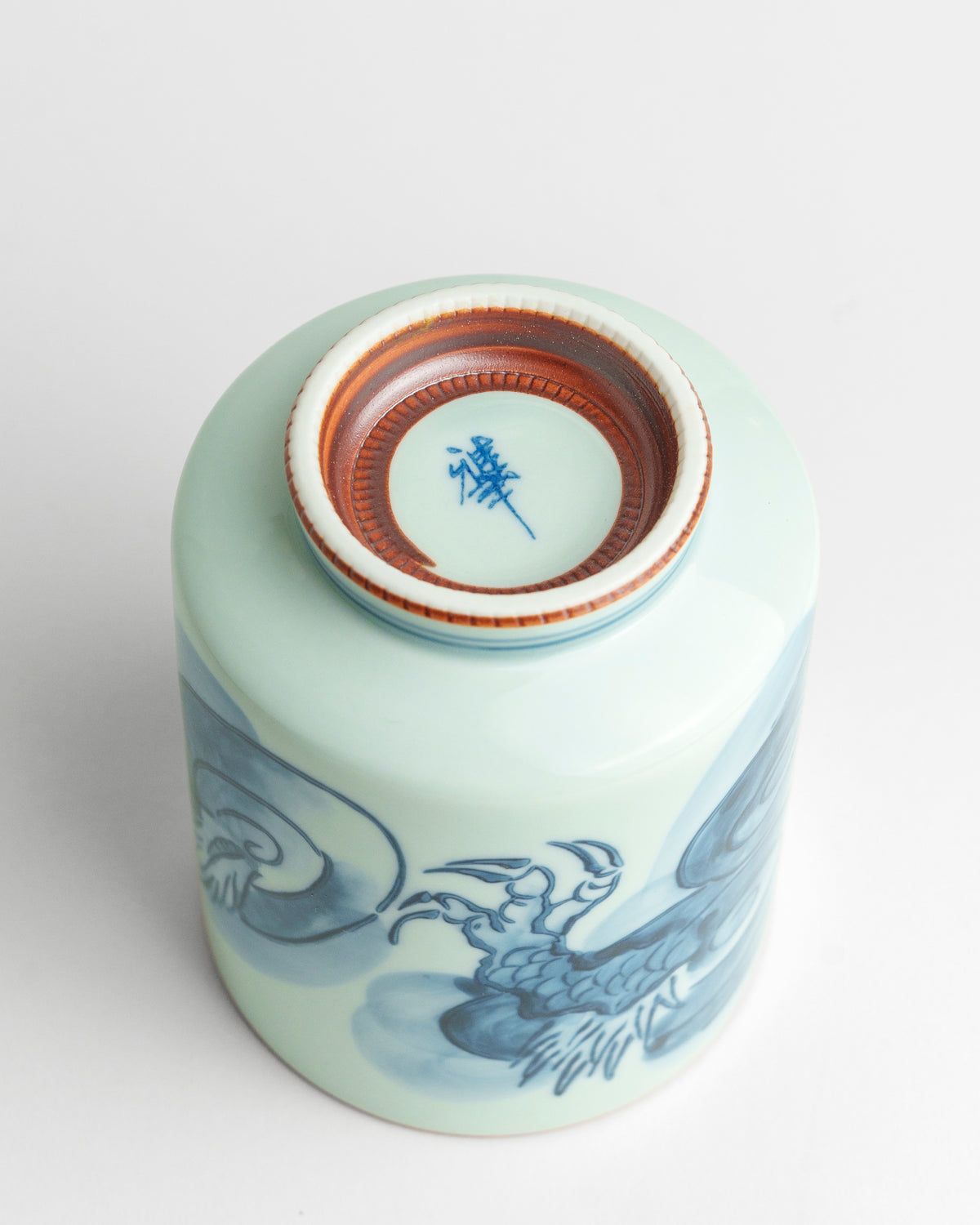Teebecher Blauer Drachen