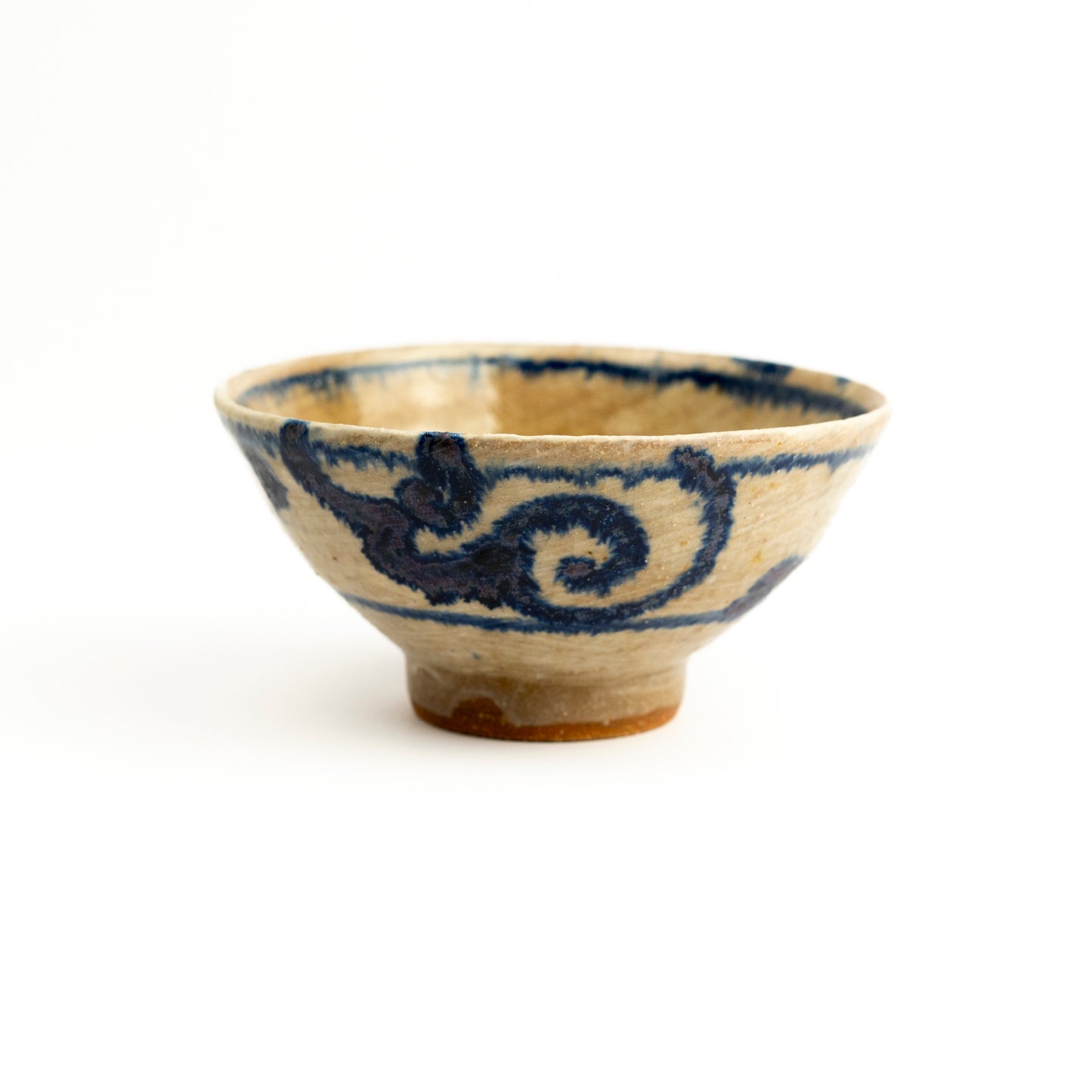 Teabowl with cobalt design by Andrzej Bero