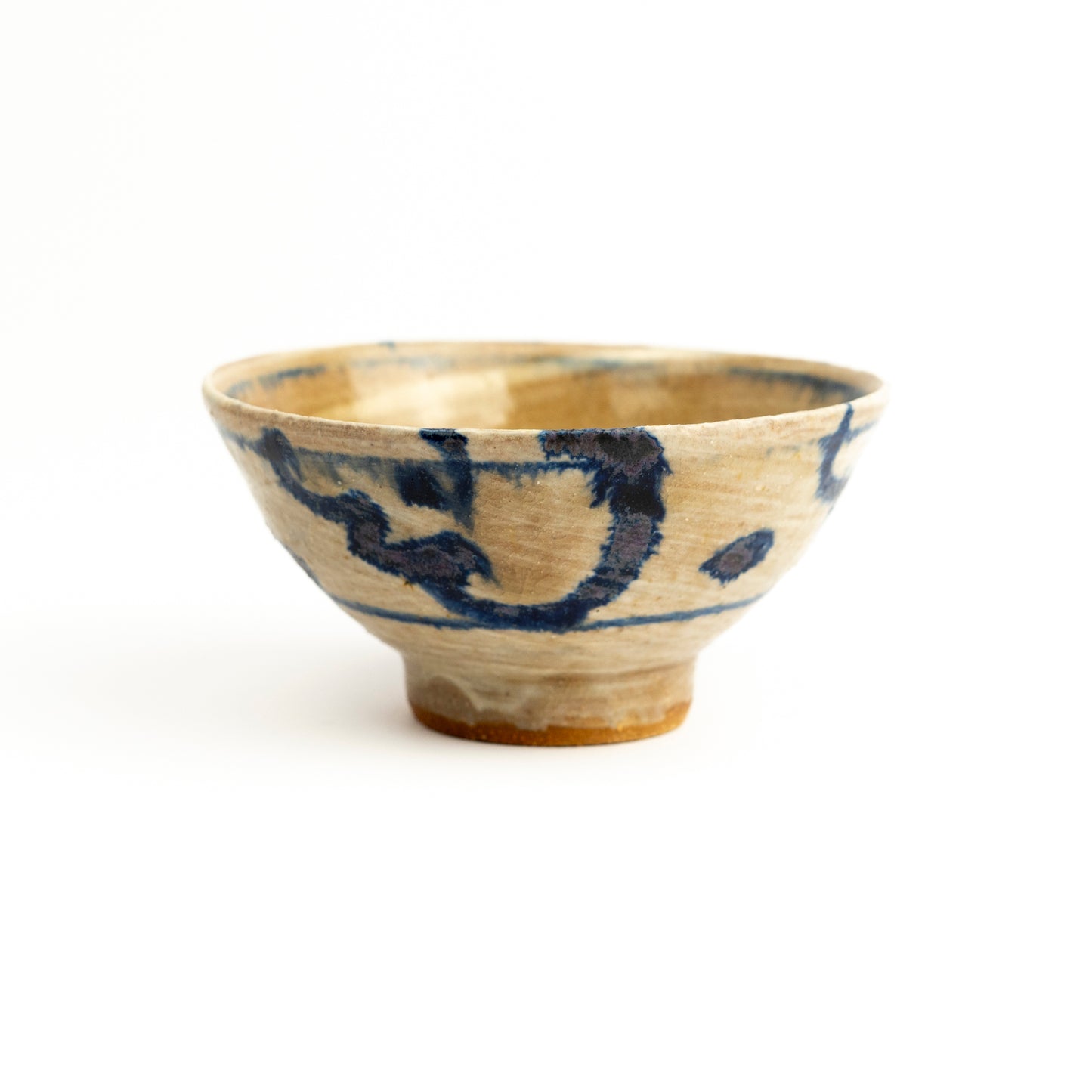 Teabowl with cobalt design by Andrzej Bero