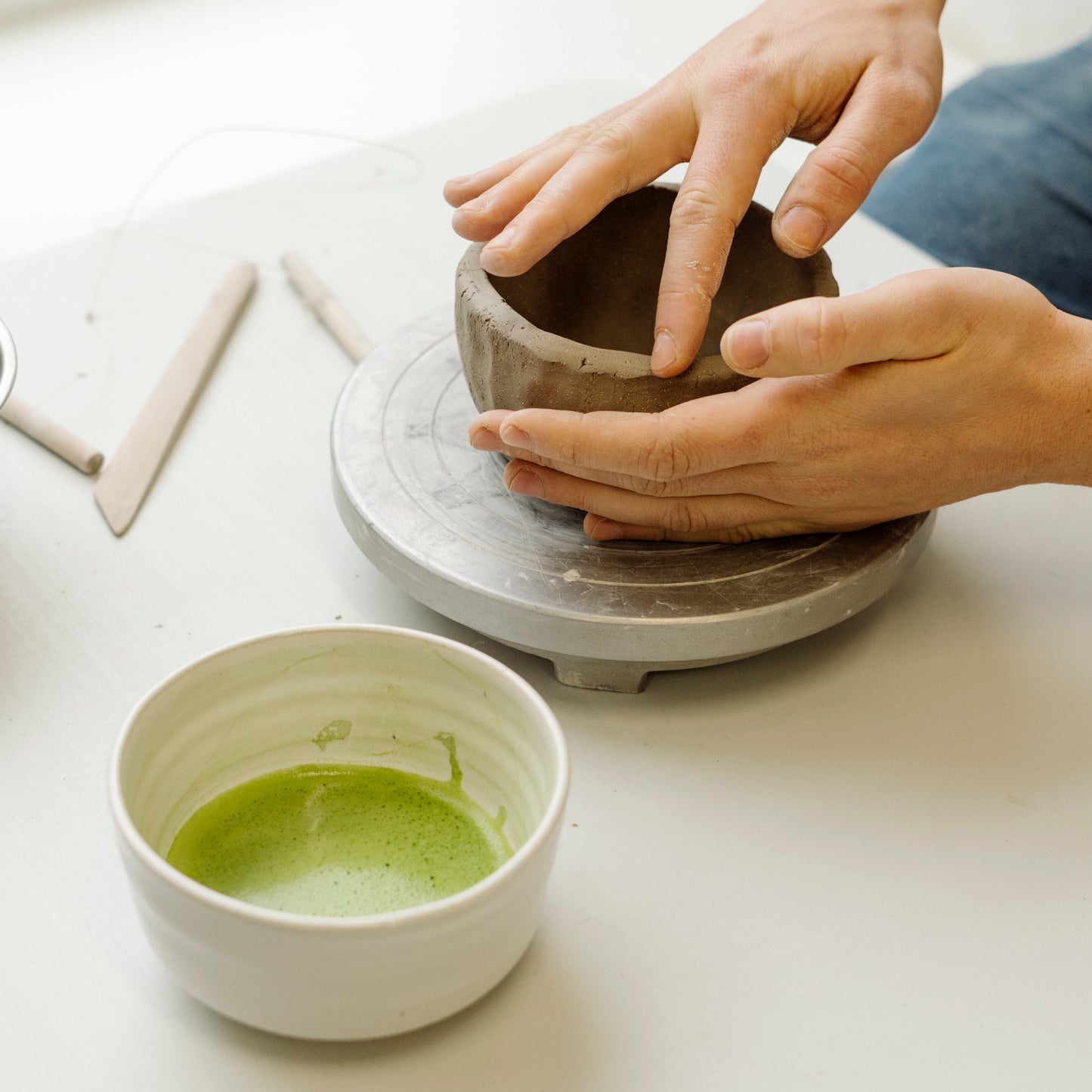 Ton und Matcha Workshop 