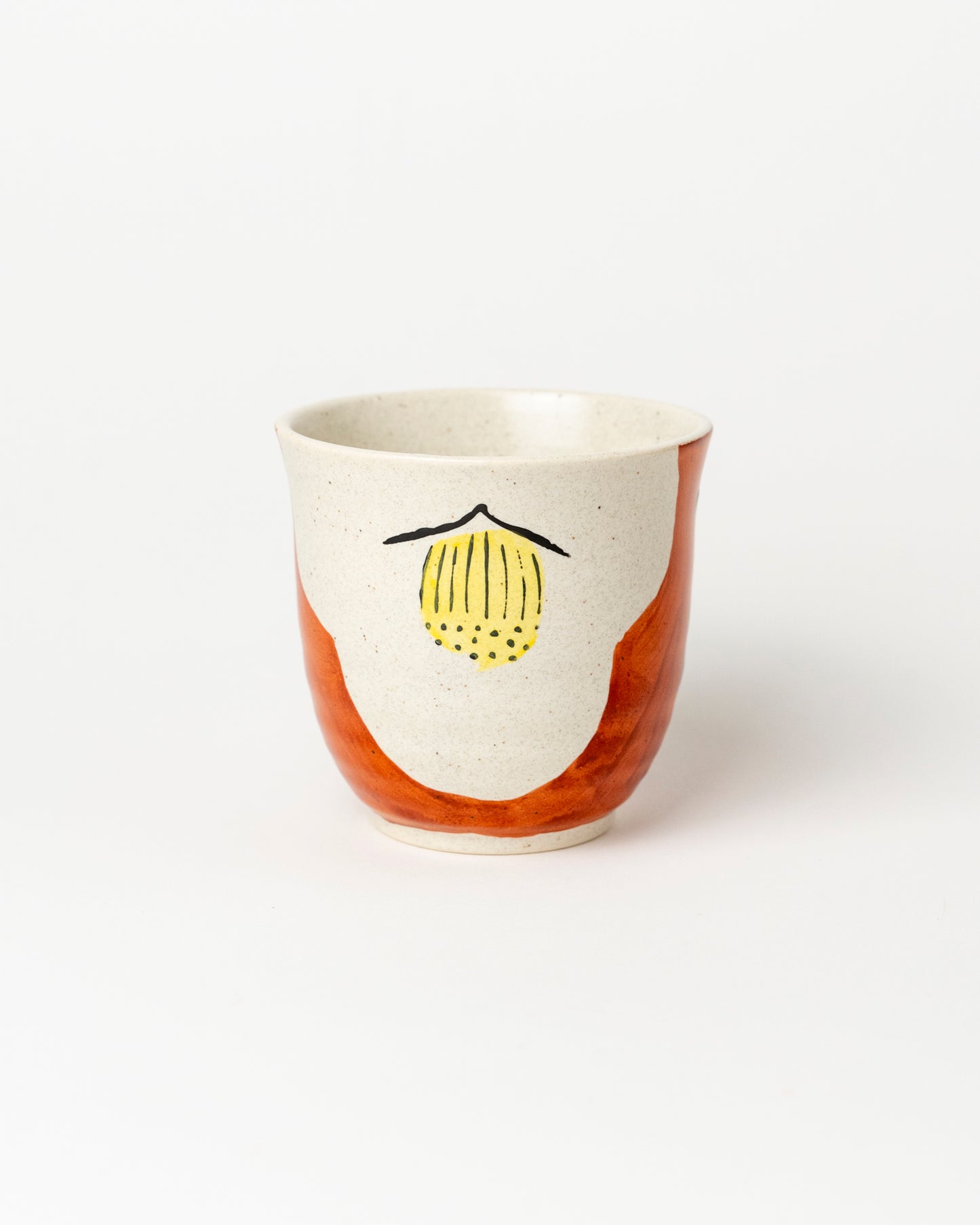Japanische Mino-Keramik-Teetasse