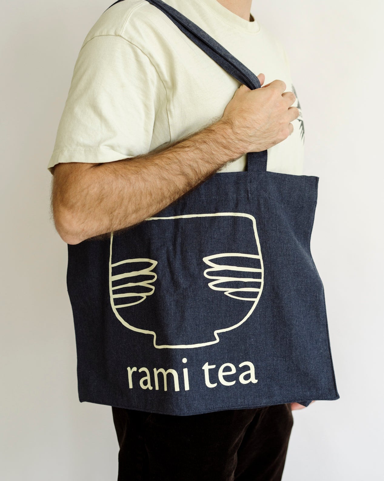 Große rami tea tragetasche