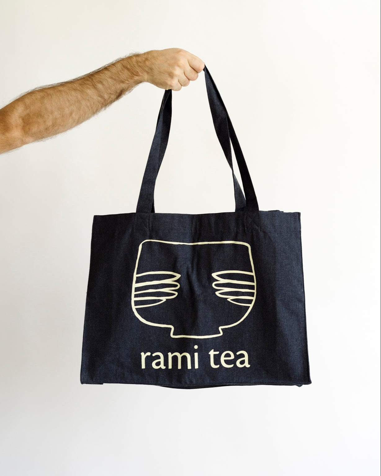 Große rami tea tragetasche